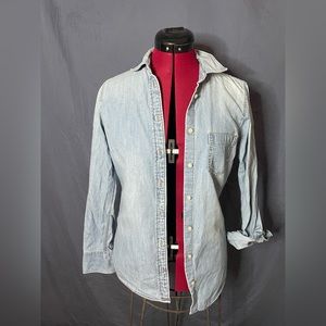 JCrew Outlet button up denim jacket size XS
